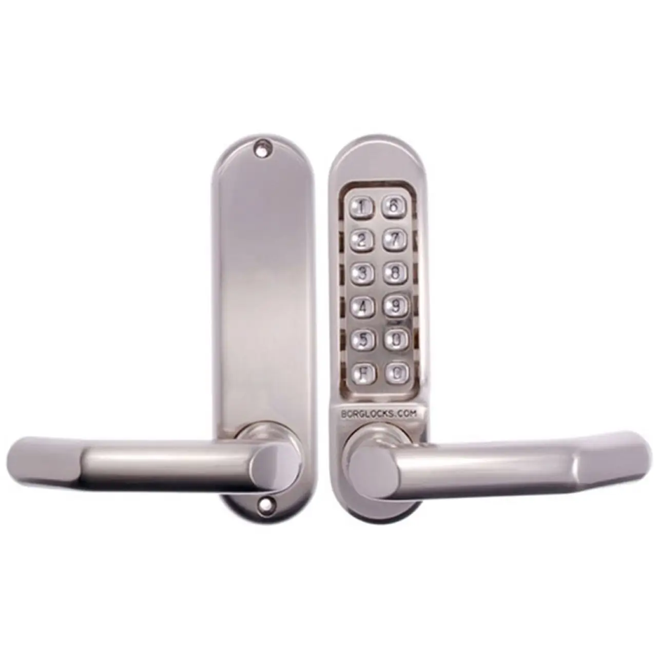 Borg Digital Door Lock Keyless Fire Rated Stainless Steel