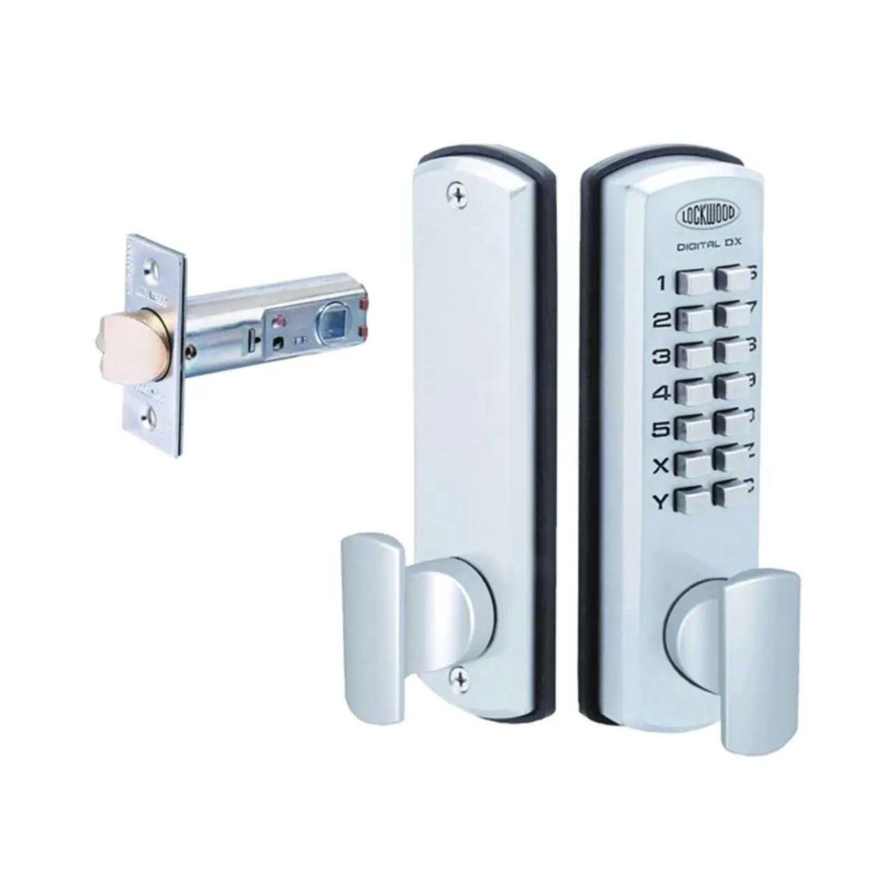Lockwood 530DX Mechanical Digital Deadlatch Lock