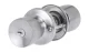 Lockwood 534 Knob Glass Door Lockset – Satin Chrome