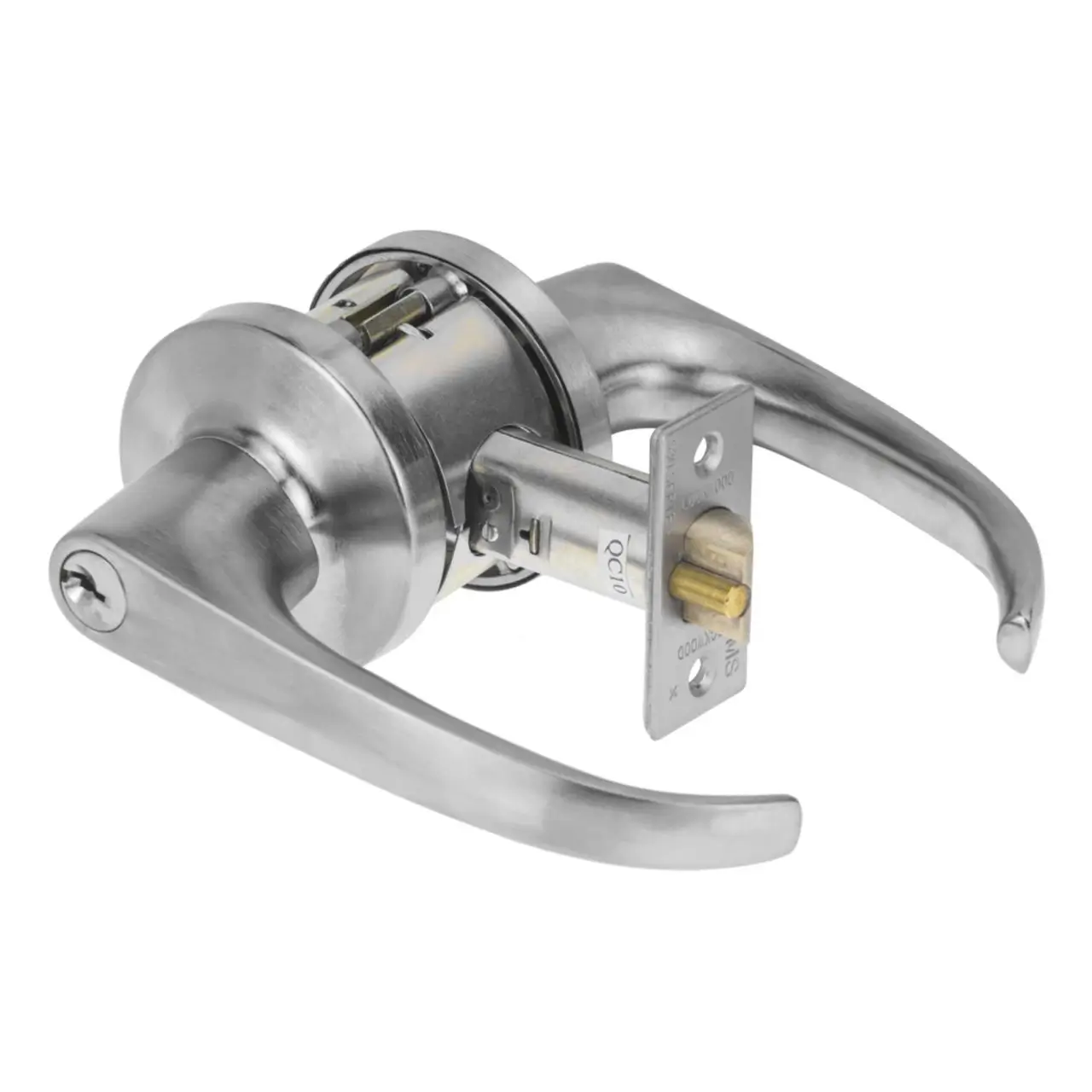 Lockwood 936 Lever Escape Lockset – Satin Chrome