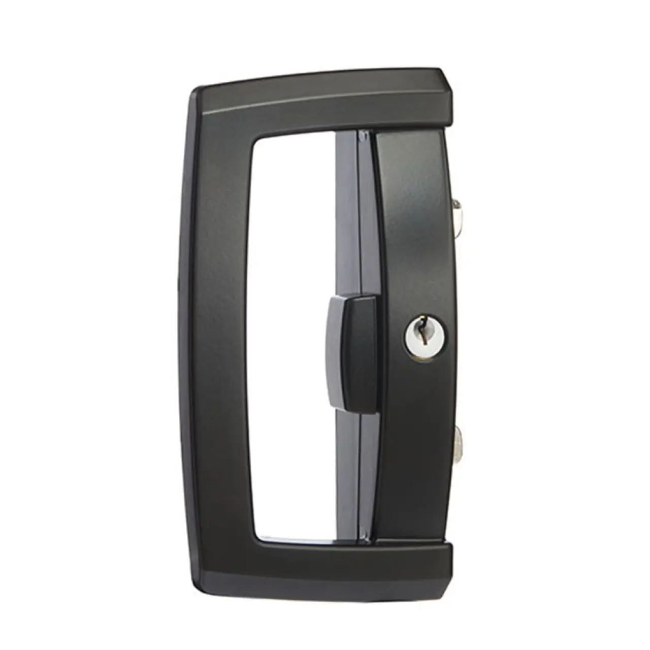 Lockwood 9A1A2-5P Onyx Patio Sliding Door Double Cylinder Lock – Black