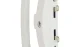 Lockwood 9A1A2-5P Onyx Patio Sliding Door Double Cylinder Lock – White