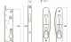 Whitco W865316 Leichhardt Sliding Security Screen Door Lock
