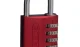 ABUS P/LOCK 145/40 RED BX ALUM BODY 4 WHEEL COMBO