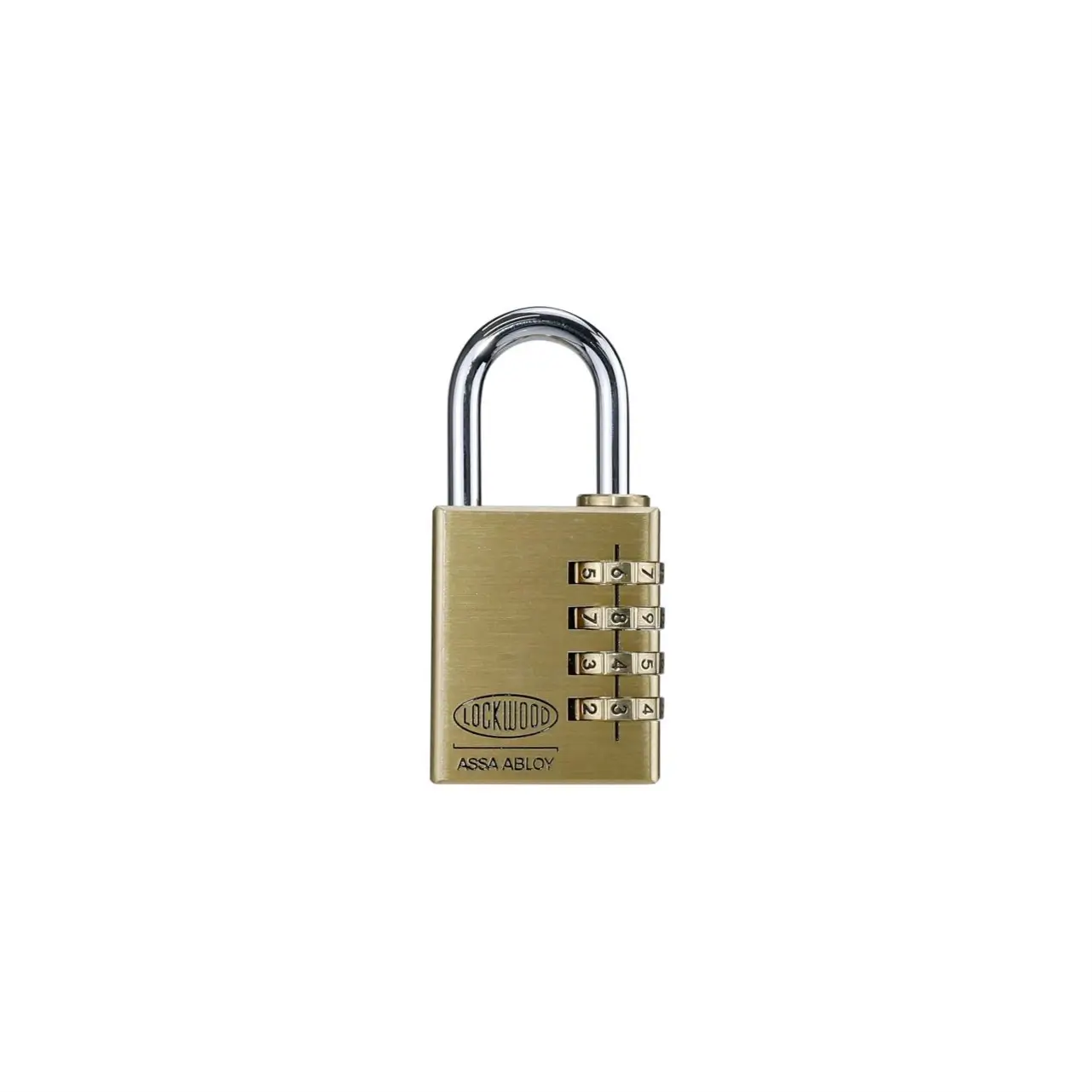 LOCKWOOD 150 SERIES PADLOCK 40MM 4 DIGIT COMBINATION NDP No Finish