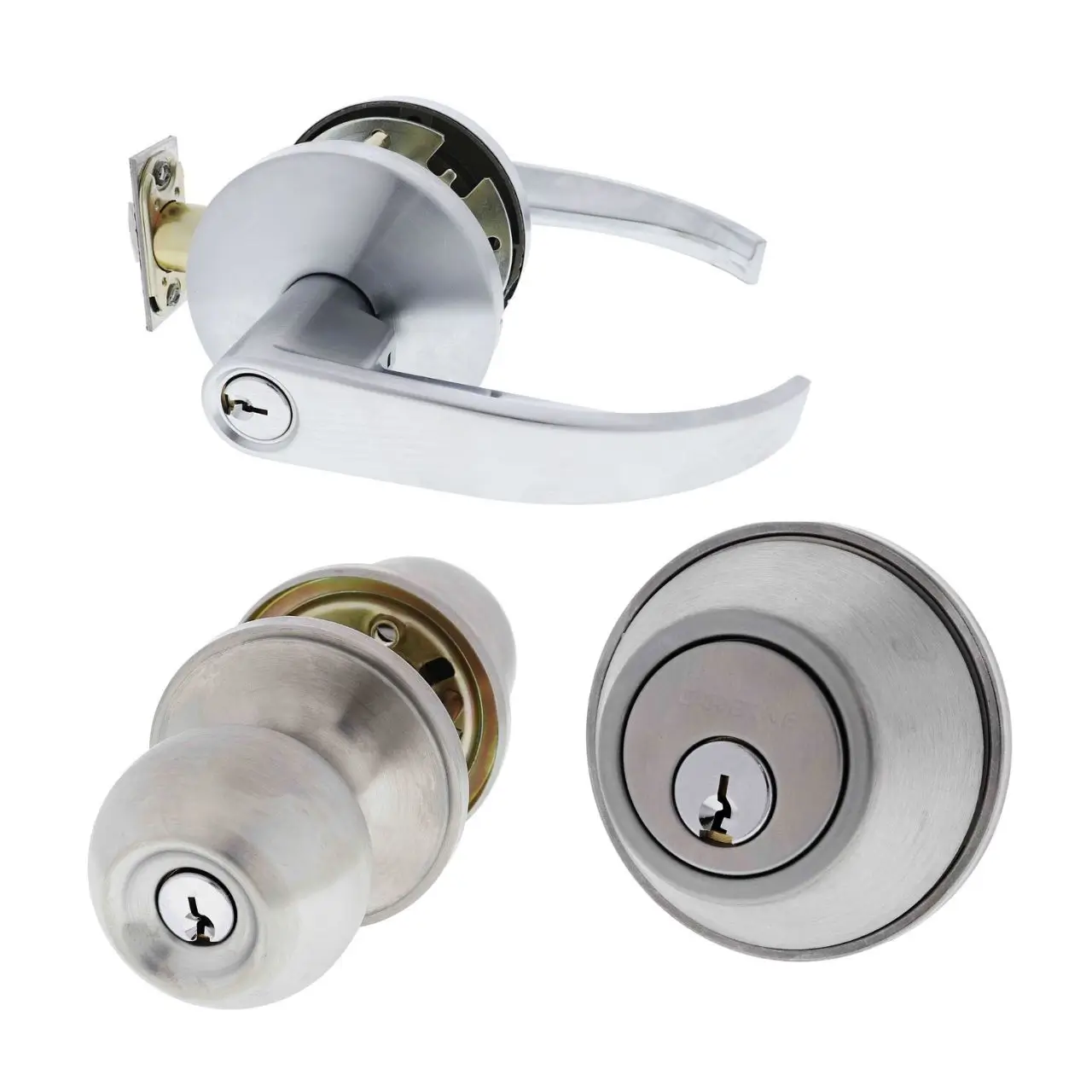 Knobsets, Leversets and Deadbolts